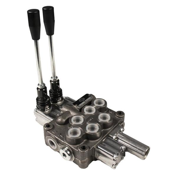 Bailey Hydraulics Directional Control Valve 2 Spool, 12 Gpm, 900-2900 PSI, Sae 8 Work Port 228956